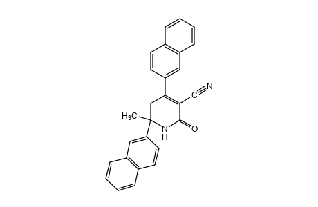 4,6-di-2-Naphthyl-6-methyl-2-oxo-1,2,5,6-tetrahydronicotinonitrile