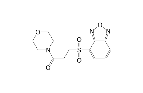 2,1,3-benzoxadiazole, 4-[[3-(4-morpholinyl)-3-oxopropyl]sulfonyl]-