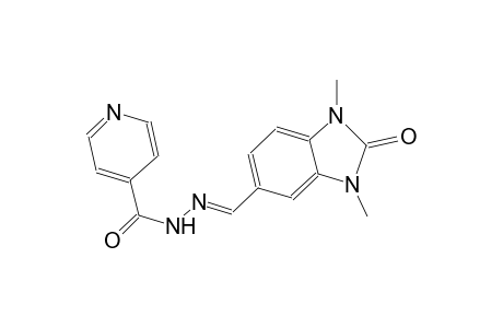 N'-[(E)-(1,3-dimethyl-2-oxo-2,3-dihydro-1H-benzimidazol-5-yl)methylidene]isonicotinohydrazide
