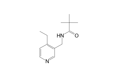N-[(4-Ethylpyridin-3-yl)methyl]pivalamide