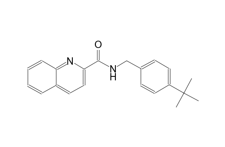 2-quinolinecarboxamide, N-[[4-(1,1-dimethylethyl)phenyl]methyl]-