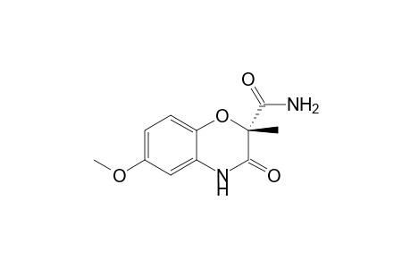 (R)-(+)-6-Methoxy-2-methyl-3-oxo-3,4-dihydro-2H-1,4-benzoxazine-2-carboxamide