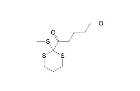2-(5-Hydroxy-1-oxopentyl)-2-(methylthio)-1,3-dithiane