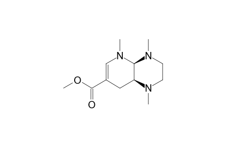 Methyl 1,4,5-trimethyl-1,2,3,4,4a,5,8,8a-octahydropyrido[2,3-b]pyrazine-7-carboxylate