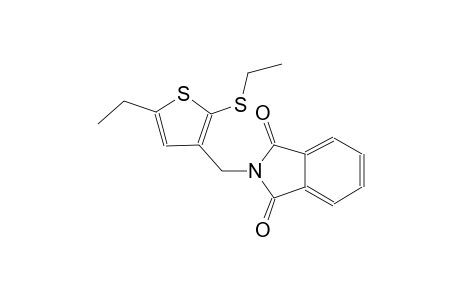 1H-isoindole-1,3(2H)-dione, 2-[[5-ethyl-2-(ethylthio)-3-thienyl]methyl]-