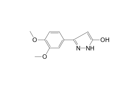 Pyrazol-5-ol, 3-(3,4-dimethoxyphenyl)-