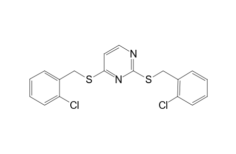 2,4-bis[(2-chlorobenzyl)sulfanyl]pyrimidine