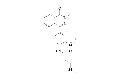 4-(4-{[3-(dimethylamino)propyl]amino}-3-nitrophenyl)-2-methyl-1(2H)-phthalazinone