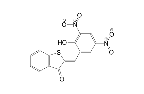 benzo[b]thiophen-3(2H)-one, 2-[(2-hydroxy-3,5-dinitrophenyl)methylene]-, (2Z)-