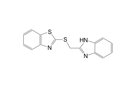 2-[(1H-benzimidazol-2-ylmethyl)sulfanyl]-1,3-benzothiazole