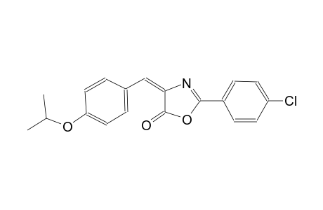 (4E)-2-(4-chlorophenyl)-4-(4-isopropoxybenzylidene)-1,3-oxazol-5(4H)-one