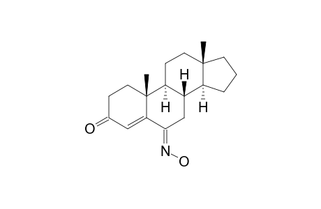 6-(E)-HYDROXIMINO-ANDROST-4-EN-3-ONE