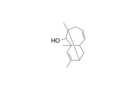 Tricyclo[5.4.0.0(3,9)]undeca-5,10-dien-2-ol, 1,3,10-trimethyl-, stereoisomer