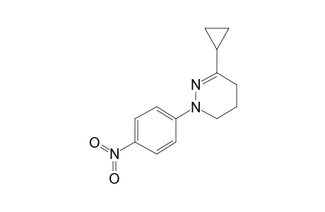 3-Cyclopropyl-1-(4-nitrophenyl)-5,6-dihydro-4H-pyridazine