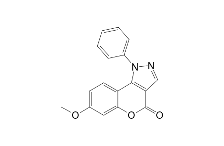 1-Phenyl-7-methoxy-[1]benzopyrano[4,3-c]pyrazol-4(1H)-one