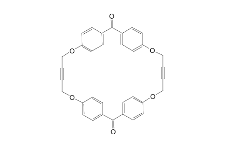 2,7,17,22-Tetraoxapentacyclo[26.2.2.2(8,11).2(13,16).2(23,26)]octatriaconta-1(30),8,10,13,15,23,25,28,31,33,35,37-dodecaene-4,19-diyn-12,27-dione