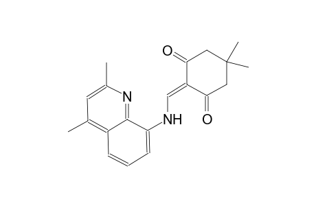 2-{[(2,4-dimethyl-8-quinolinyl)amino]methylene}-5,5-dimethyl-1,3-cyclohexanedione
