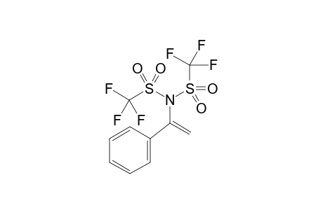 1,1,1-trifluoro-N-(1-phenylvinyl)-N-(trifluoromethylsulfonyl)methanesulfonamide