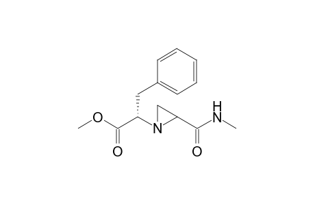 1-(1-(S)-Methoxycarbonyl-2-phenyl)ethyl-2-N-methyl carbamoyl aziridine