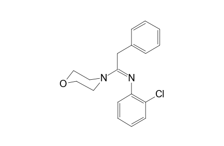 4-{1'-](2"-Chlorophenyl)imino]-2-phenylethyl}morpholine