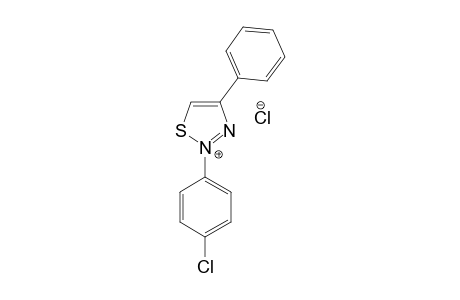 2-(4-CHLOROPHENYL)-4-PHENYL-1,2,3-THIADIAZOLIUM-CHLORIDE