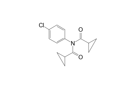 N-(4-Chlorophenyl)-N-(cyclopropanecarbonyl)cyclopropanecarboxamide