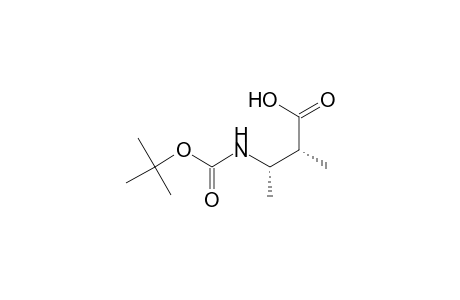 (2R,3S)-3-[(t-Butoxy)carbonylamino]-2-methylbutanoic acid