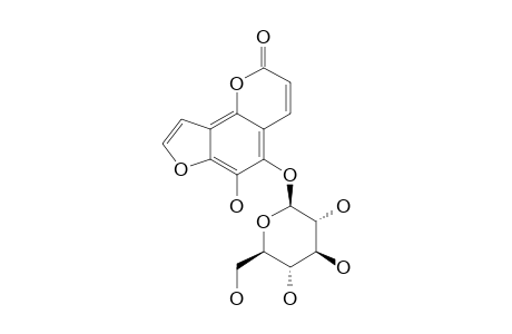 5-O-BETA-D-GLUCOPYRANOSYL-6-HYDROXYANGELICIN