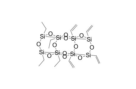 Tetraethyltetravinyloctasilsesquioxane