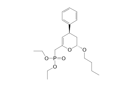 TRANS-2-BUTOXY-4-PHENYL-6-[(DIETHOXYPHOSPHORYL)-METHYL]-3,4-DIHYDRO-2H-PYRANE