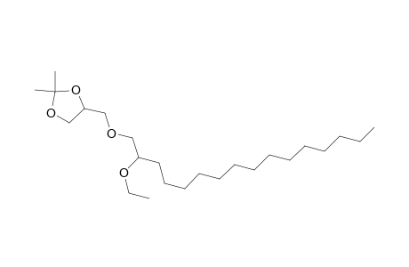 4-(2-Ethoxyhexadecoxymethyl)-2,2-dimethyl-1,3-dioxolane