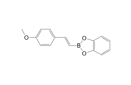 2-[(E)-2-(4-methoxyphenyl)ethenyl]-1,3,2-benzodioxaborole