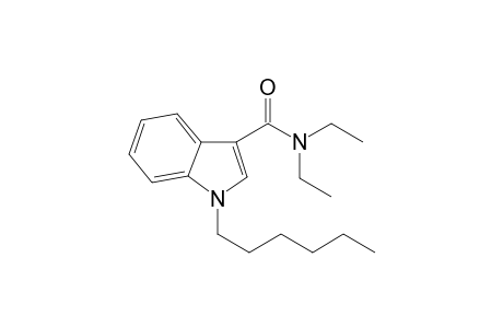 N,N-Diethyl-1-hexyl-1H-indole-3-carboxamide