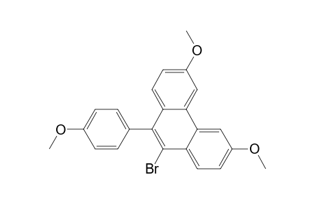 Phenanthrene, 9-bromo-3,6-dimethoxy-10-(4-methoxyphenyl)-