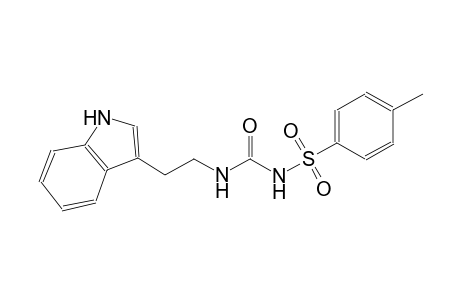 3-{2-[({[(4-methylphenyl)sulfonyl]amino}carbonyl)amino]ethyl}-1H-indole