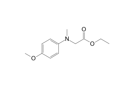 Ethyl [N-(4-methoxyphenyl)-N-methylamino]acetate