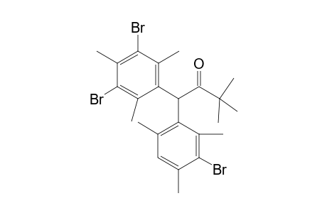 (3-Bromo-2,4,6-trimethylphenyl)(3,5-dibromo-2,4,6-trimethytlphenyl)methyl tert-butyl ketone