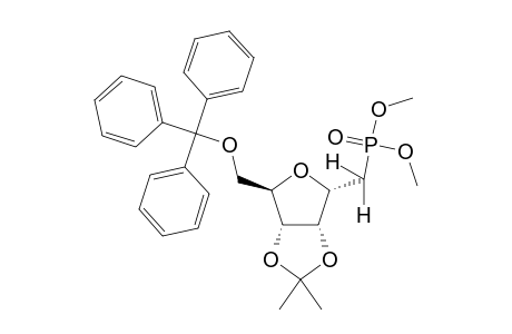 D-ALTRO-2,5-ANHYDRO-1-DEOXY-1-(DIMETHOXYPHOSPHINYL)-3,4-O-ISOPROPYLIDENE-6-O-TRITYL-HEXITOL