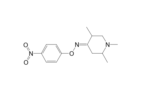 (4E)-1,2,5-Trimethyl-4-piperidinone o-(4-nitrophenyl)oxime