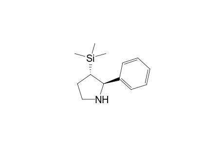 2.beta.-Phenyl-3.alpha.-(trimethylsilyl)pyrrolidine