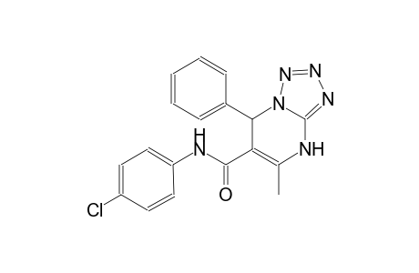 tetrazolo[1,5-a]pyrimidine-6-carboxamide, N-(4-chlorophenyl)-4,7-dihydro-5-methyl-7-phenyl-