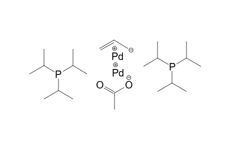 mu-(Acetate)-mu-(allyl)-bis(triisopropylphosphine)dipalladium(I)