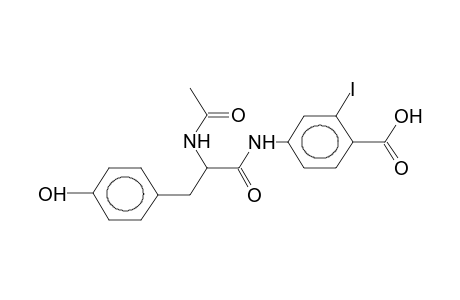 4-(N-ACETYL-L-TYROSYL)AMINO-2-IODOBENZOIC ACID
