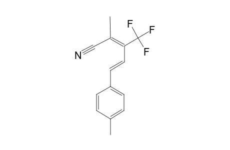 2-METHYL-5-(4-METHYLPHENYL)-3-(TRIFLUOROMETHYL)-PENTA-2Z,4E-DIENENITRILE