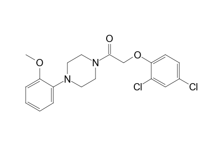 1-[(2,4-dichlorophenoxy)acetyl]-4-(o-methoxyphenyl)piperazine