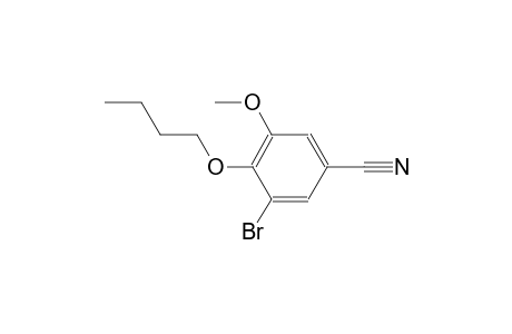 3-bromo-4-butoxy-5-methoxybenzonitrile