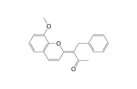 (E/Z)-3-(8-methoxy-2H-chromen-2-ylidene)-4-phenylbutan-2-one