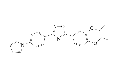 5-(3,4-Diethoxyphenyl)-3-[4-(1H-pyrrol-1-yl)phenyl]-1,2,4-oxadiazole