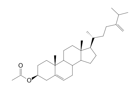 24-Methylenecholesteryl 3.beta.-Acetate