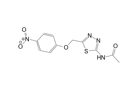 N-{5-[(4-nitrophenoxy)methyl]-1,3,4-thiadiazol-2-yl}acetamide